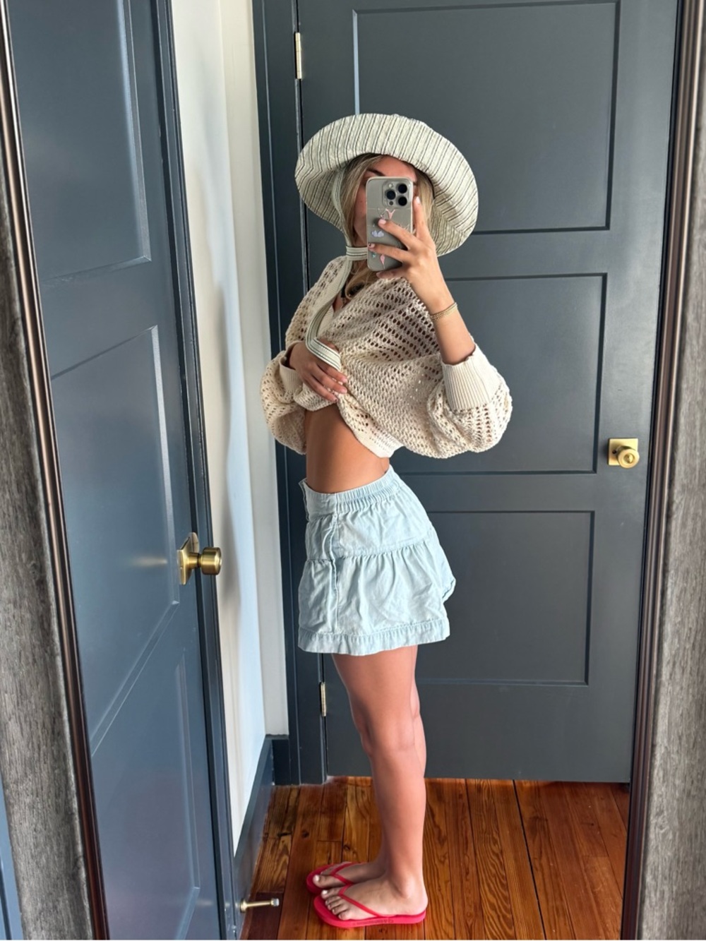 Boho Denim button shorts - Picture 5 of 6